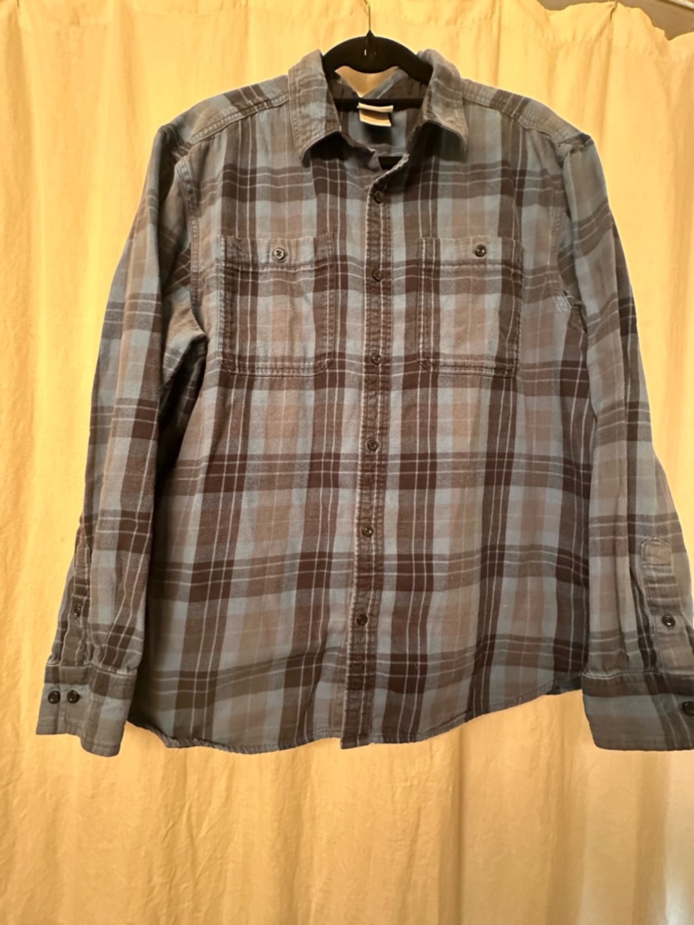Northface Mens XL 100% Organic Cotton Button Down